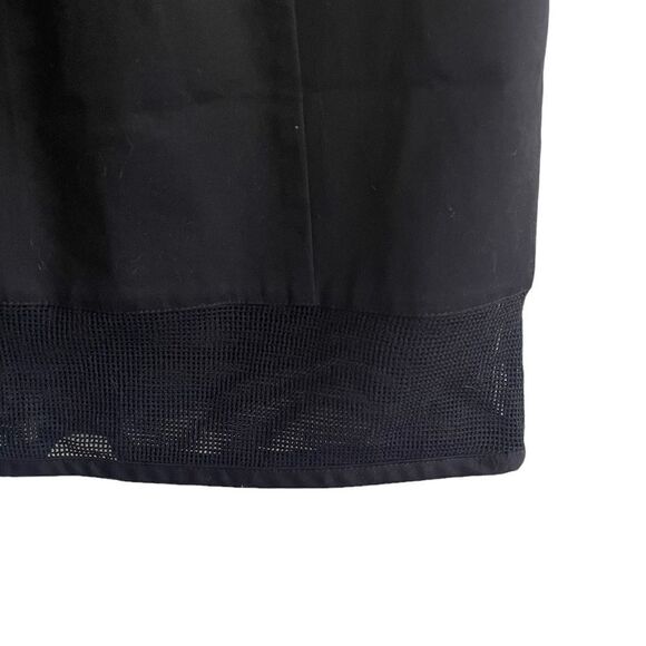 DKNYC Cotton Stretch Sleeveless Sheath Tank Dress Knee Length Black 6 - Picture 7 of 8